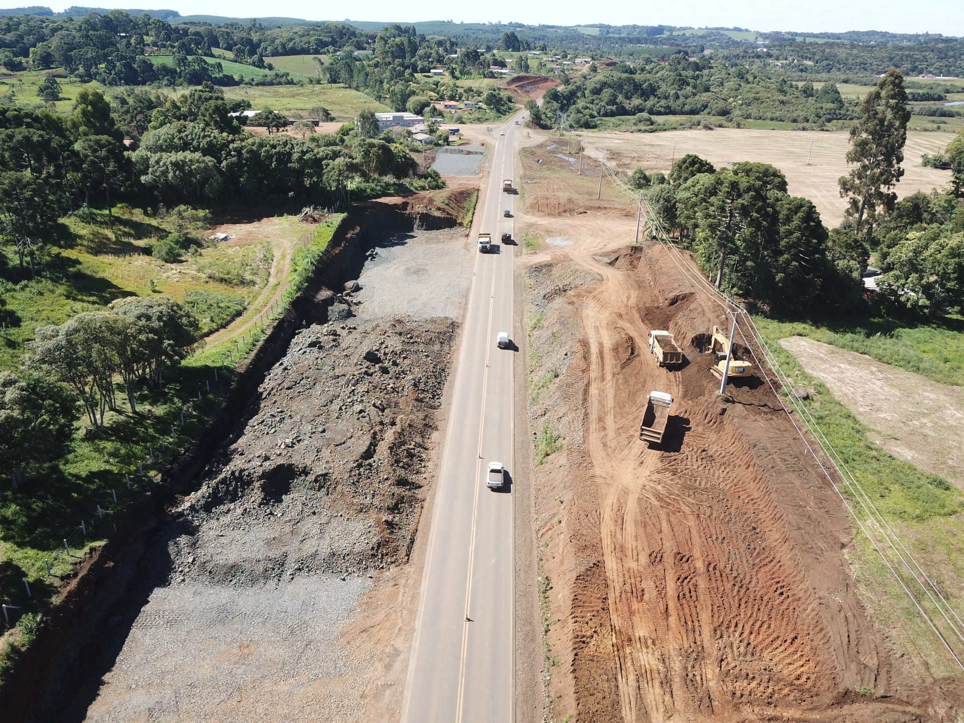 PR 466 terá novo bloqueio total nesta terça (20) entre a Palmeirinha e Turvo; VEJA O HORÁRIO!