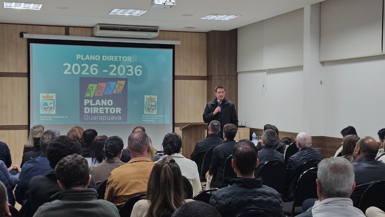  Quarta reunião setorial do Plano Diretor debate propostas para o desenvolvimento de Guarapuava