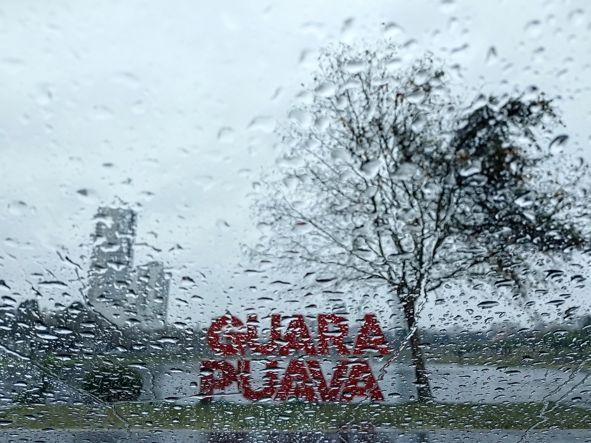 Guarapuava registra 75,8 mm de chuva no fim de semana, após 20 dias de médias abaixo de 10 mm
