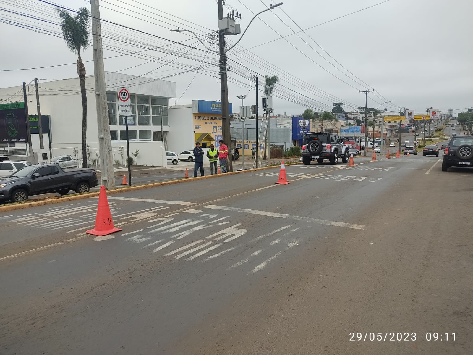 Secretaria de Trânsito realiza aferição de lombadas eletrônicas nesta segunda (29) em Guarapuava