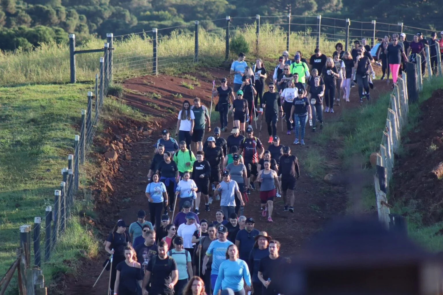 Caminho de Belém reúne integrantes do Terço dos Homens e famílias neste domingo (23) em Guarapuava