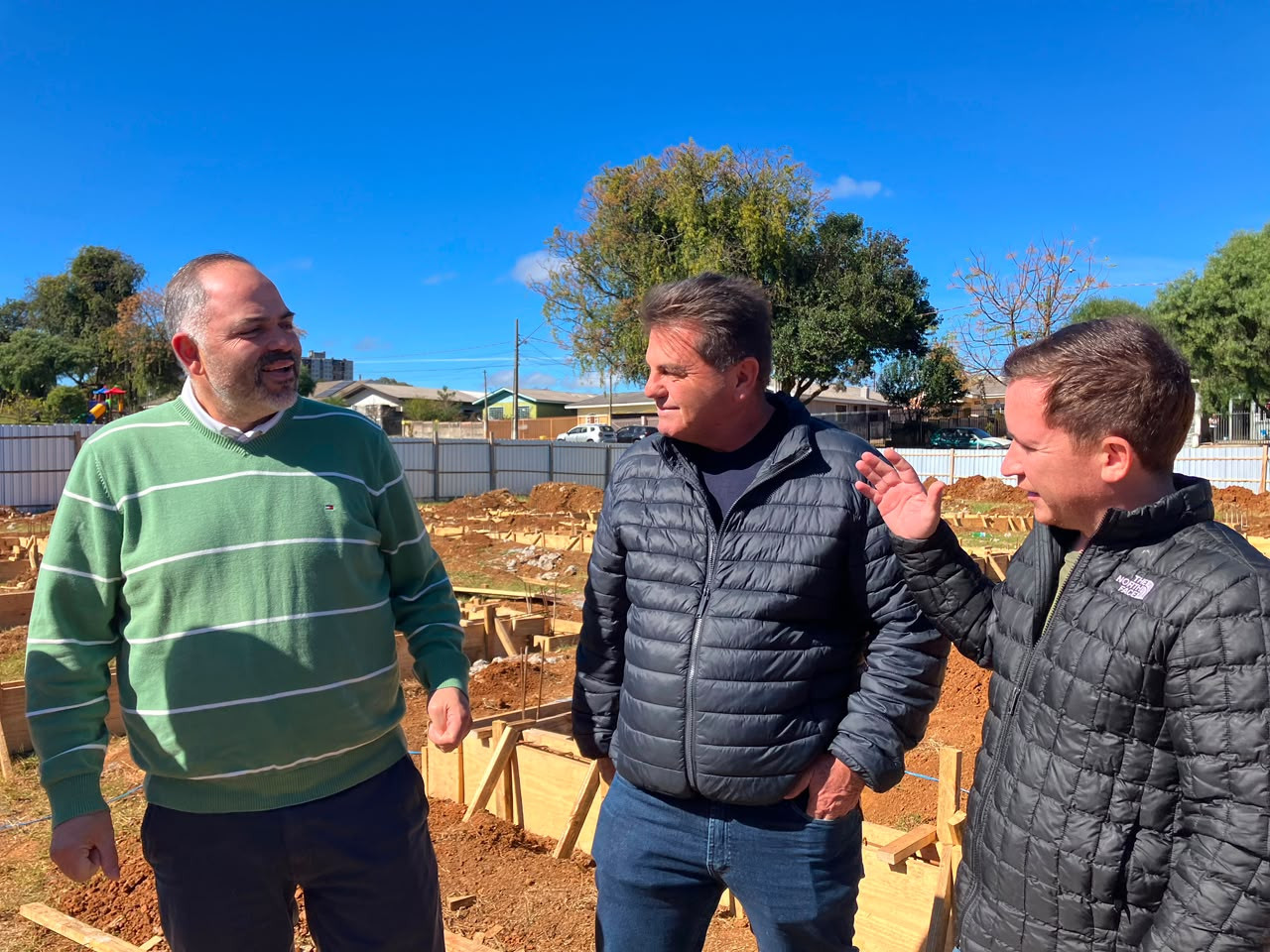 Artagão Júnior acompanha avanço das obras da Unidade de Pronto Atendimento Infantil (UPINHA) de Guarapuava